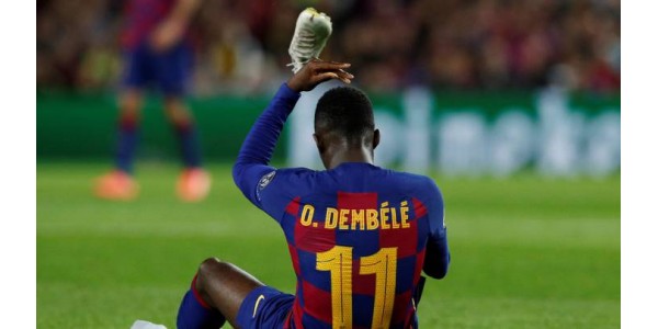 Dembélé uitgesloten van herkansing Barcelona